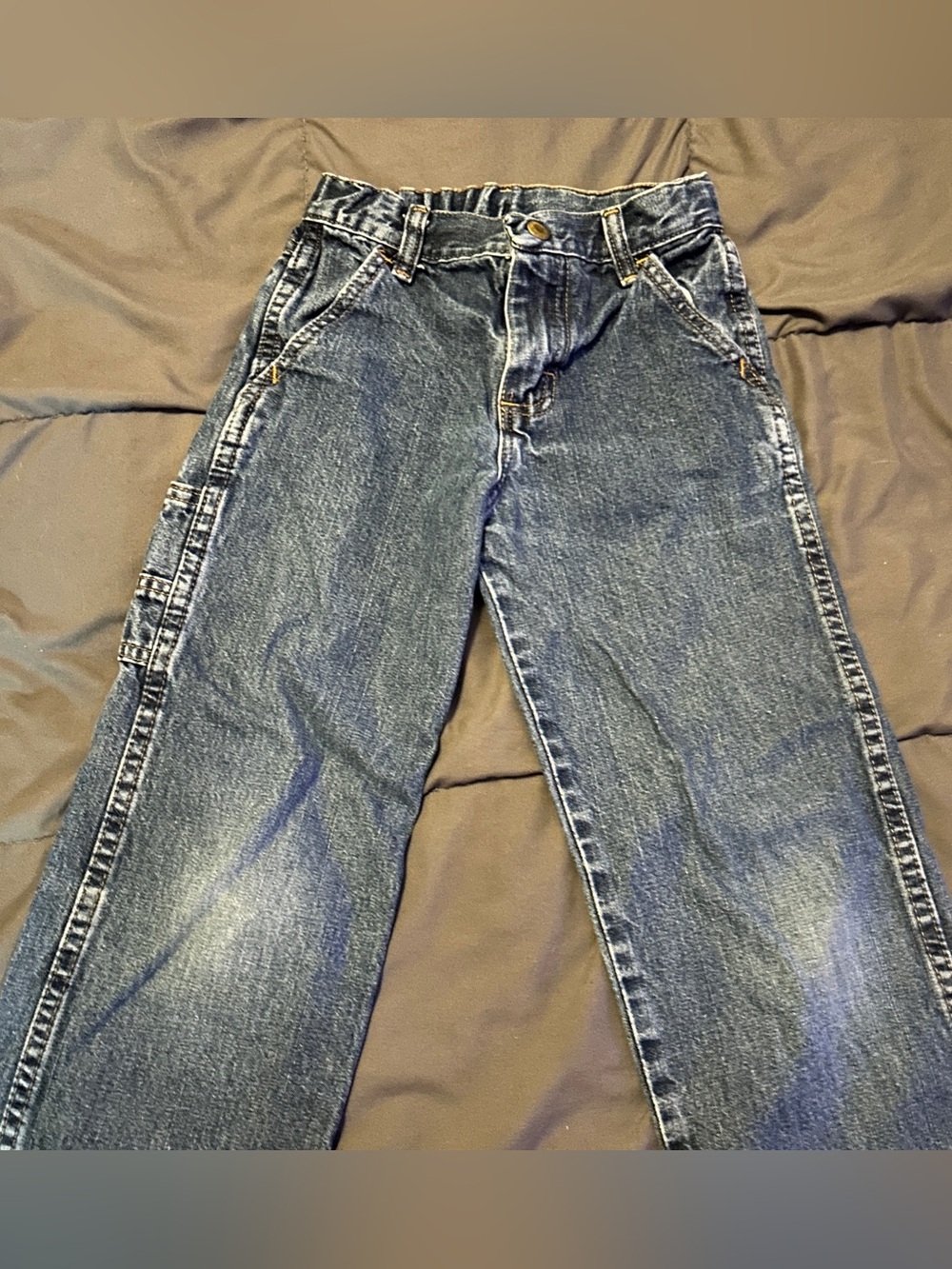 Legendary Gold Boys Size 7 Slim Blue Jeans